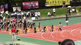 20160423　中体連　第２回記録会　男子　100m　T決勝　4組