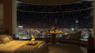 Soft Piano Jazz Music to Relax and Study - Luxury New York Apartment with Stunning View screenshot 5