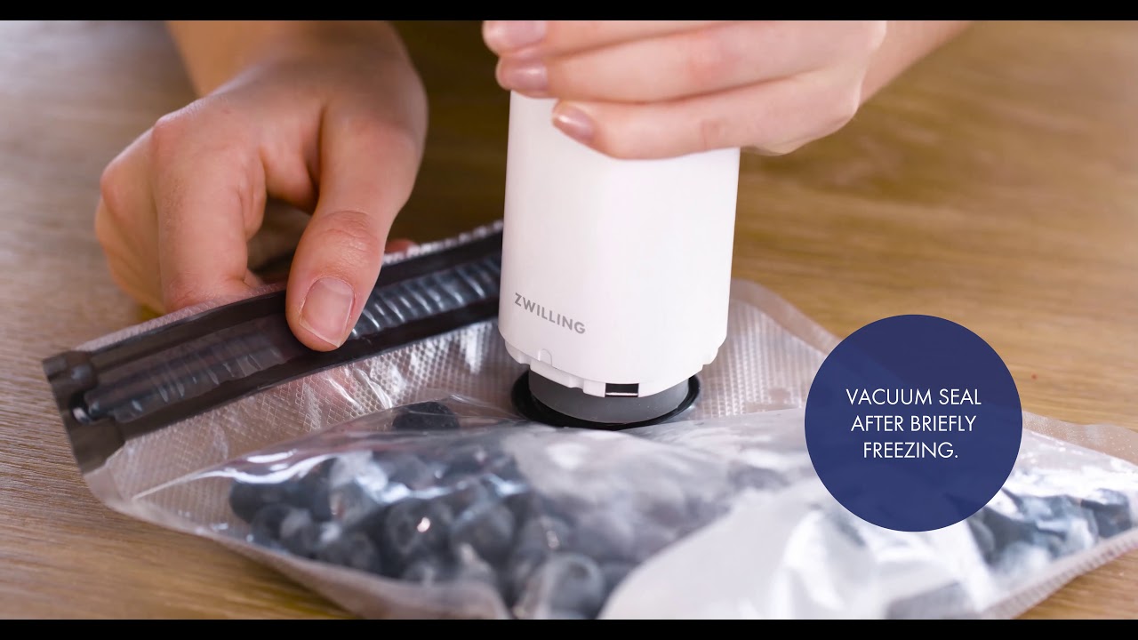 Howto vacuum seal soft foods with ZWILLING Fresh & Save YouTube