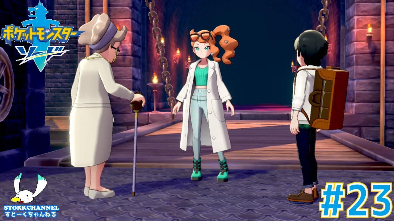 ポケモン 23 誕生 ソニア博士 ポケモン剣 ソード Youtube