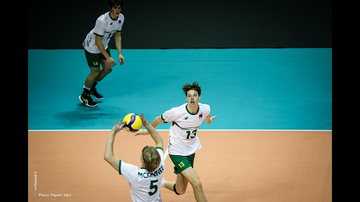 Joel McGruther - AVC U20 - Highlights AUS vs INA