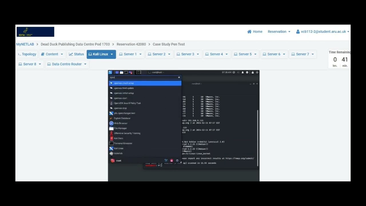 dead duck pen testing.