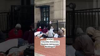 🇵🇸 Columbia Students Occupy Hamilton Hall Close Down Doors Campus Is In Lockdown