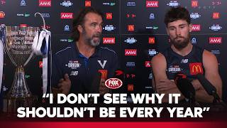 “The best team I’ve ever seen!” Chris Scott & Lachie Ash on the success of AFL origin 🔥 | Fox Footy