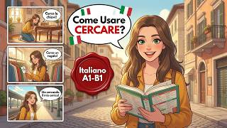 How to use CERCARE in Italian | How to Say "I'm Looking For" in Italian