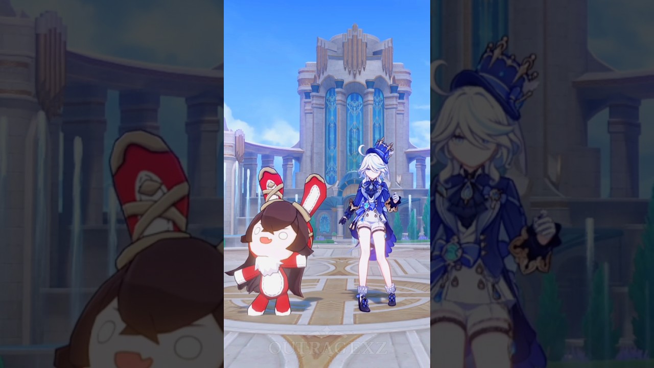 The Lads are having fun with Baron Bunny!! | Genshin Impact