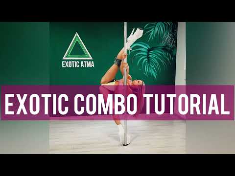 Exotic Combo Tutorial Straddle - Handspring - Vertical Split - Knee Drop