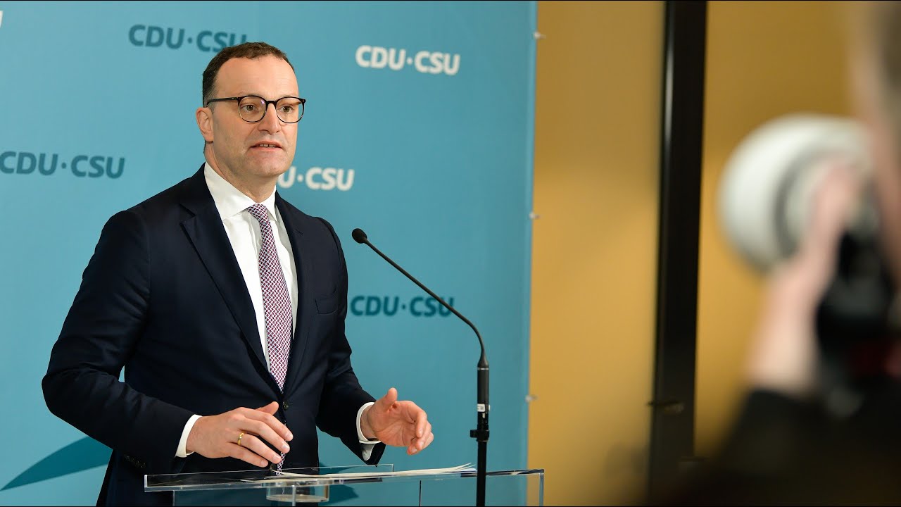 24. November 2025 | Live-Statement mit Jens Spahn & Alexander Hoffmann