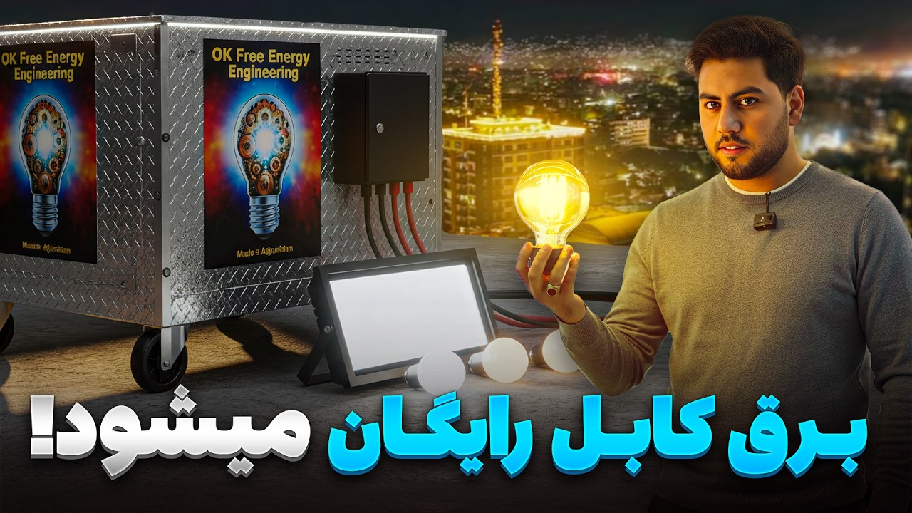 گزارش ویژه شاداب گلزاد از ساخت اولین جنراتور که بدون مصرف توانایی تولید برق را دارد