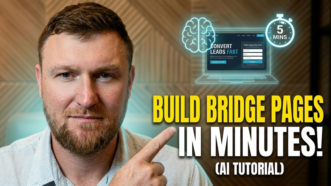 Build Your First Bridge Page in Minutes (AI Tutorial)