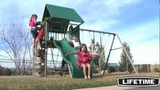 Lifetime Clubhouse Swing Set (Earthtone) Epic Swingset Review