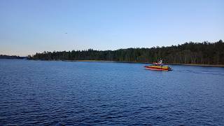 SSRS and Ambulance Helicopter respond to an unclear accident on Nämdö