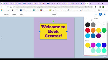 Getting started in Book Creator