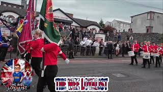 Giants Causeway 50th Anniversary Band Arriving Apprentice Boys Of Derry Parade 8/8/26 (4k)