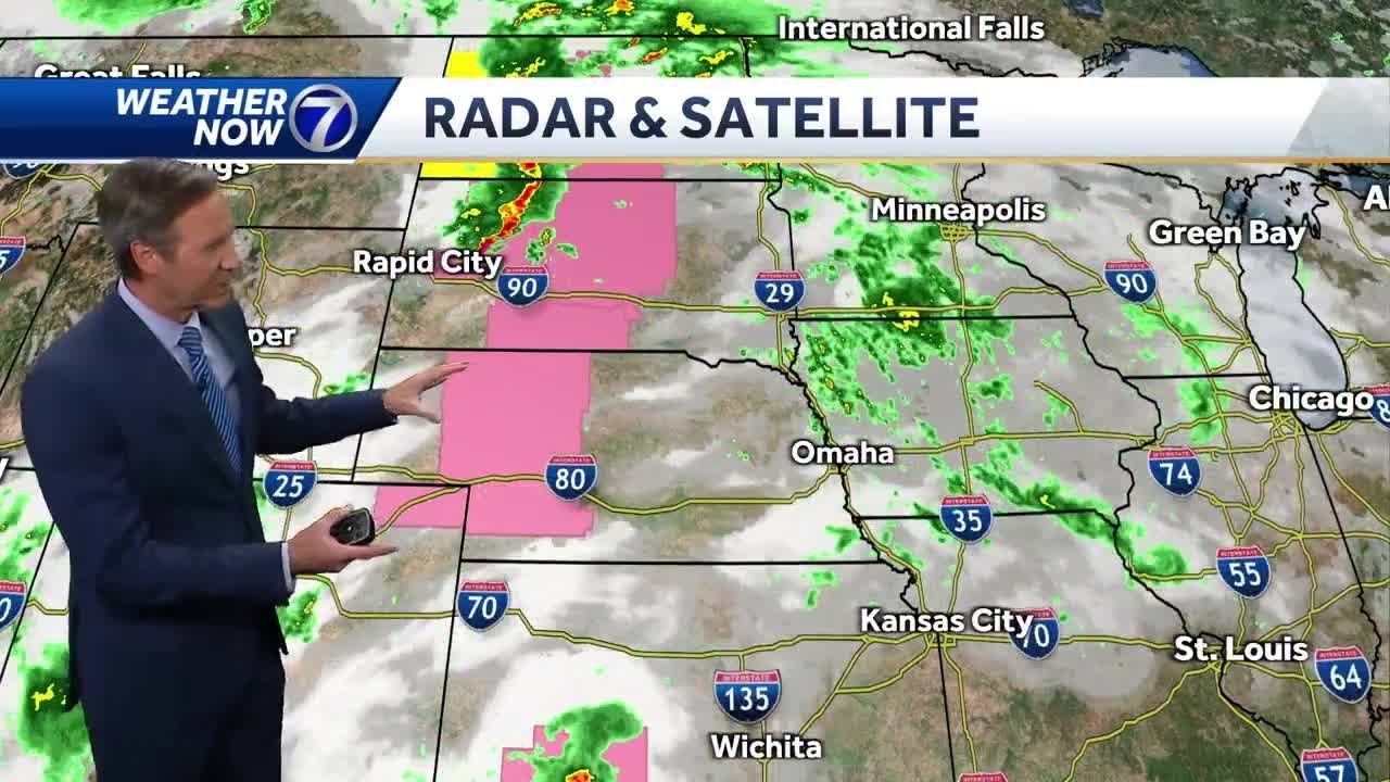 Storms less likely tonight, Omaha flood concerns continue - YouTube