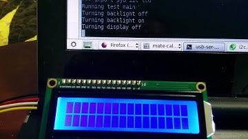 MicroPython I2C LCD