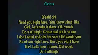 Chris Brown - Need You Right Here (Lyrics) Ft Bryson Tiller