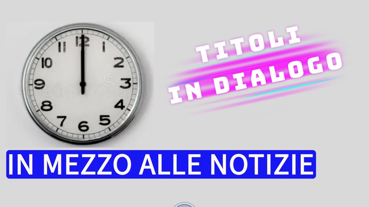 in mezzo alle notizie  10 03 2026
