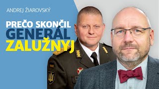 Andrej Žiarovský: Ukrajinský generál Syrskyj, ktorý nahradil Zalužného, má povesť skvelého taktika