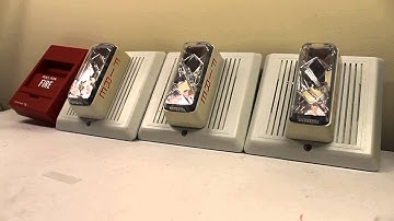 3x Edwards 757-7A-SS70W Strobe Test