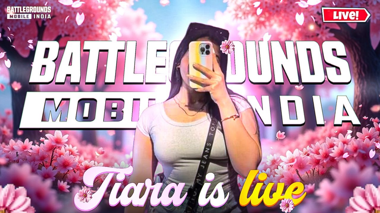 Let’s Grind Together 💗🔥 | BGMI w @TIARAISLIVEYT 