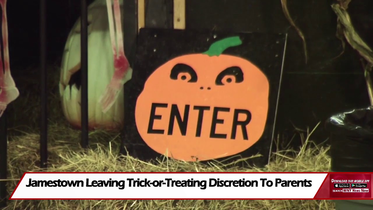 Jamestown Leaving TrickorTreating Discretion To Parents YouTube
