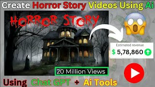 how to create horror story with ai #youtube  #Tarunique #viral #trending  #ai screenshot 4