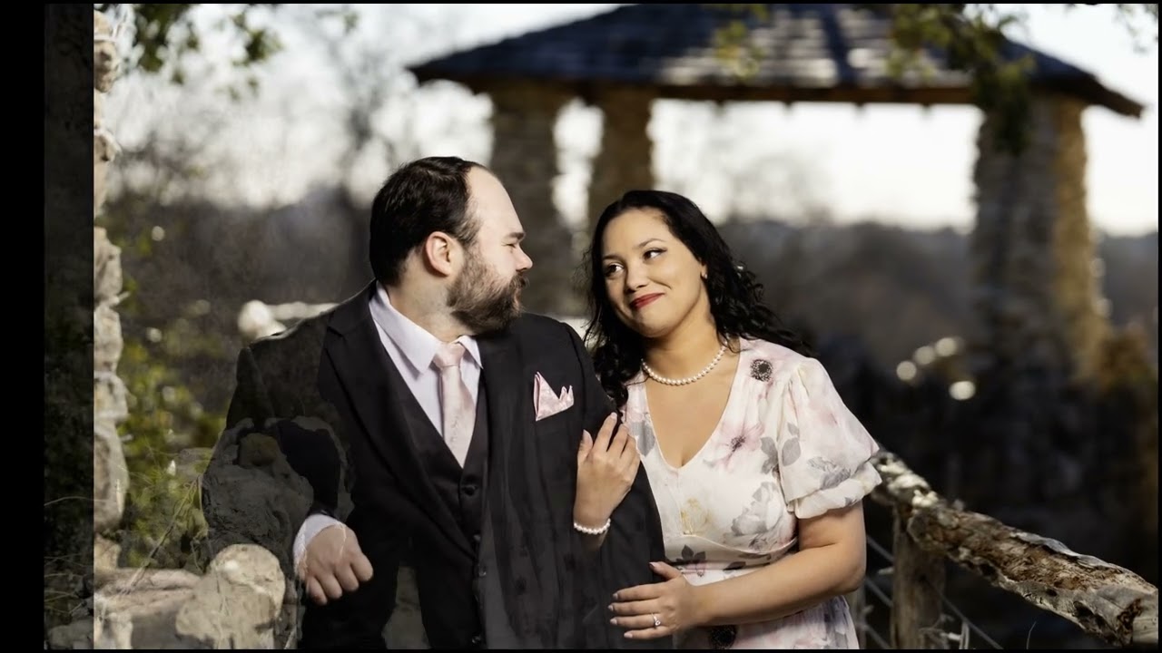Roxanne & Andrew | San Antonio Japanese Tea Gardens | Engagement Photography