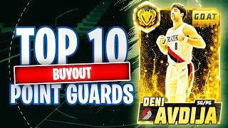 Ranking The Top 10 Best Buyout Point Guards In Nba 2K26 Myteam