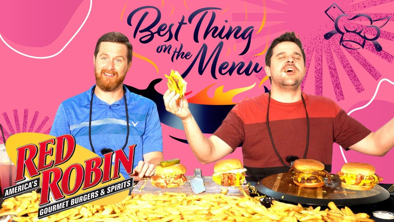 Eating Red Robin's Entire Menu - Season Finale