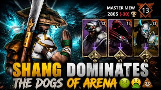 WHEN SHANG MEET THE DOGS OF ARENA | FIGHT ARENA | #shadowfight4#sfa#gaming