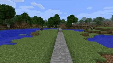 Length of Sprint Jump in Minecraft Beta 1.8