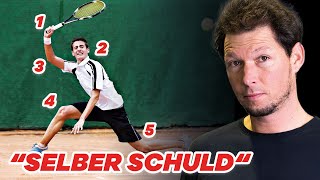 5 Fehler, Die Anfänger Beim Tennis Machen