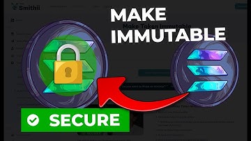 HOW TO MAKE TOKEN IMMUTABLE on Solana ✅ Fix Mutable Metadata