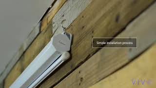 PS-M-100 Pull Down Projector Screen by VIVO