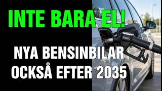 Bensinförbudet skakar – Volvo vill behålla stoppet! TrafikMagasinet, BilTV med Perstad