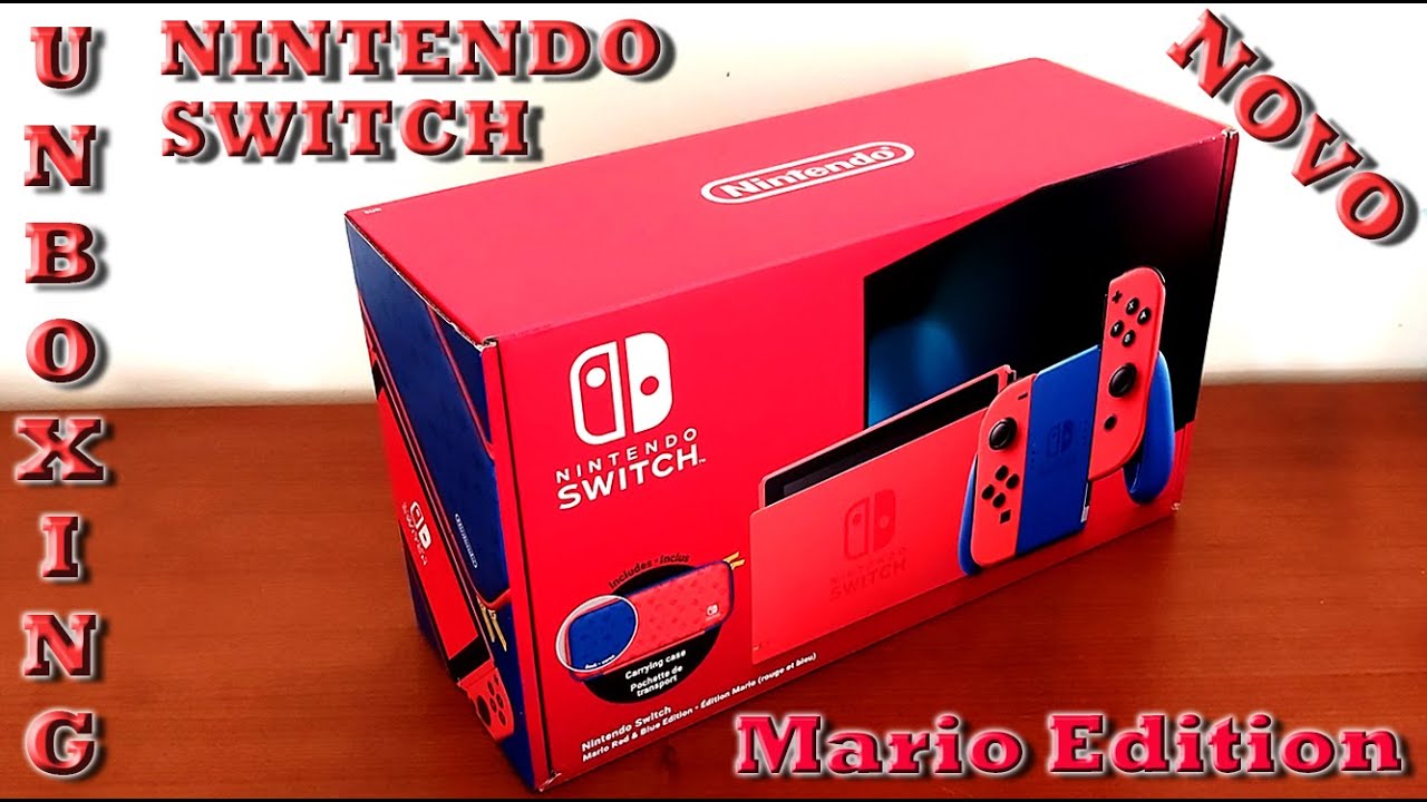 Pochette Nintendo Switch Lite Mario Rouge