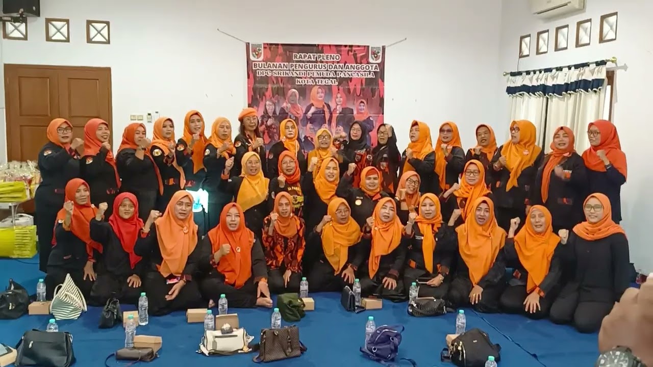 Yel yel DPC Srikandi Pemuda Pancasila Tegal City