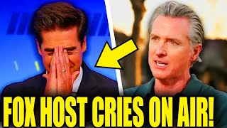 Fox Host CRIES ON AIR As Newsom ENDS Trump’s Term!
