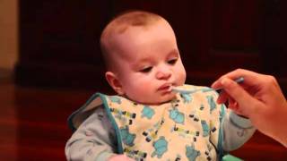 Jacks first solid food