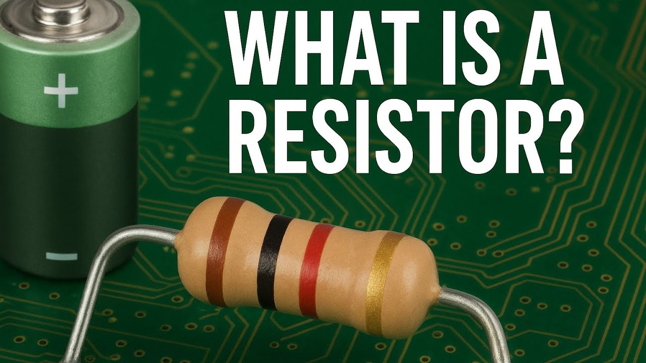 What is a Resistor? Full Step-by-Step Explanation 🔥 (Easy Electronics ...