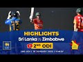2nd ODI Highlights | Sri Lanka vs Zimbabwe 2022