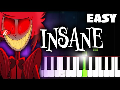 Hazbin Hotel INSANE EASY Piano Tutorial