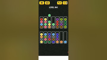 Ball sort puzzle game Level 641