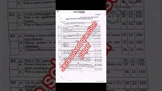 Java solved question paper dec 2024/ jan 2025|| BCS306A