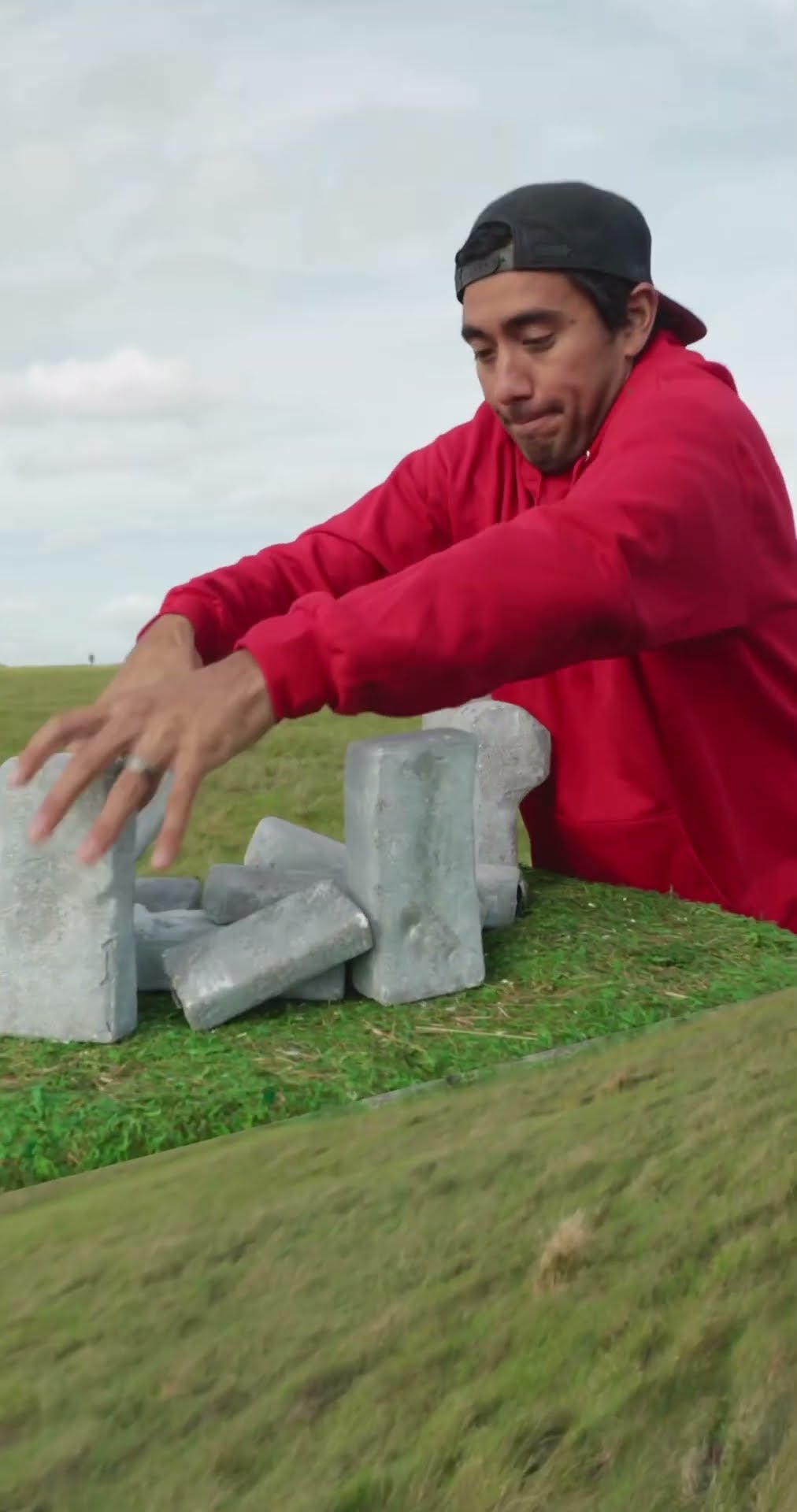 I knocked down STONEHENGE ??