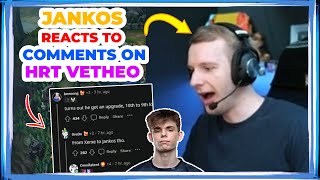 Jankos Reacts to Comments About VETHEO Joining Heretics 👀