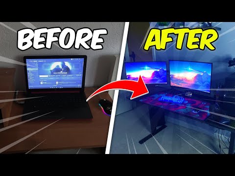 Transforming My Messy Room Into My DREAM Gaming Setup!