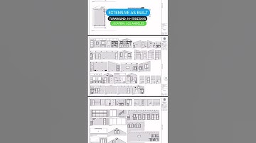 As built drawings Set Done With Revit - Jay Cad - Los Angeles