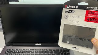 Замена жесткого диска на SSD в ноутбуке Asus M509D